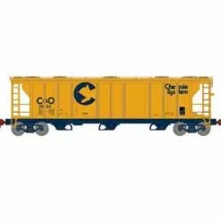 Athearn Genesis Athearn 28346 N Scale PS-2 2893 Covered Hopper Chessie System B&O 2052