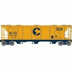Athearn Genesis Athearn 28348 N Scale PS-2 2893 Covered Hopper Chessie System C&O 628038