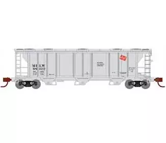 Athearn Genesis Athearn 28356 N Scale PS-2 2893 Covered Hopper Milwaukee Road MILW 98022 1 Athearn Genesis Athearn 28356 N Scale PS-2 2893 Covered Hopper Milwaukee Road MILW 98022