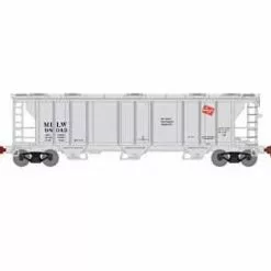 Athearn Genesis Athearn 28357 N Scale PS-2 2893 Covered Hopper Milwaukee Road MILW 98043