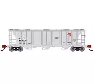 Athearn Genesis Athearn 28357 N Scale PS-2 2893 Covered Hopper Milwaukee Road MILW 98043 1 Athearn Genesis Athearn 28357 N Scale PS-2 2893 Covered Hopper Milwaukee Road MILW 98043
