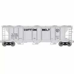 Athearn Genesis Athearn 28361 N Scale PS-2 2893 Covered Hopper Cotton Belt SSW 76079