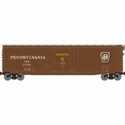 Athearn 2844 N Scale 50' PS-1 Plug Door Boxcar Pennsylvania Railroad PRR 21006