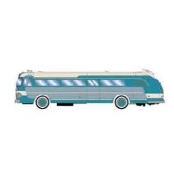 Athearn 29071 HO Scale Intercity Bus - Teal And Cream