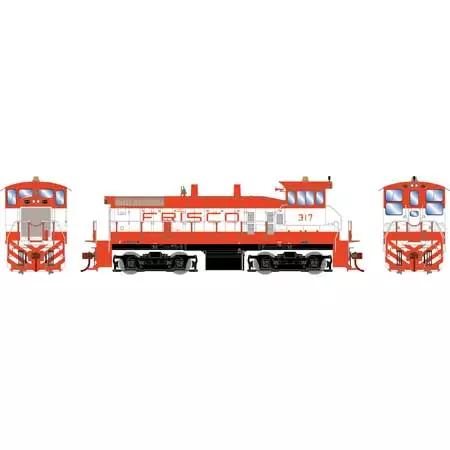 Athearn 29677 HO Scale EMD SW1500 Frisco 317 2 Athearn 29677 HO Scale EMD SW1500 Frisco 317 - Image 2