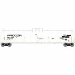 Athearn 3584 N Scale 33,900 Gallon Tank Car Procor "Early" PROX 31177