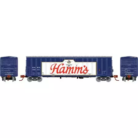 Athearn 3860 N Scale 50' NACC Boxcar Hamm's Beer HAMX 31233 2 Athearn 3860 N Scale 50' NACC Boxcar Hamm's Beer HAMX 31233 - Image 2