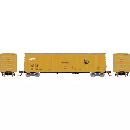 Athearn 3870 N Scale 50' NACC Boxcar Central Of New Jersey NJDX 41029 2 Athearn 3870 N Scale 50' NACC Boxcar Central Of New Jersey NJDX 41029 - Image 2