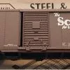 Athearn 5015 HO Scale 40' AAR Boxcar (Blue Box Kit) "Scout" ATSF - NOS