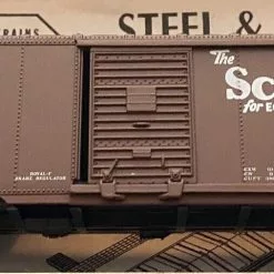 Athearn 5015 HO Scale 40' AAR Boxcar (Blue Box Kit) "Scout" ATSF - NOS