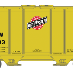 Athearn 63811 HO Scale PS-2 2600 Covered Hopper Chicago & NorthWestern CNW 95807