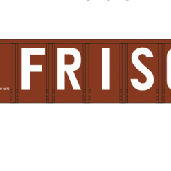 Athearn 6627 N Scale 52' Mill Gondola Frisco SLSF 65162