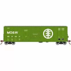 Athearn 71014 HO Scale 50' FMC Combo Door Boxcar MD&W 10037