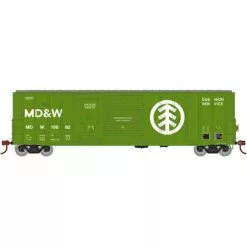 Athearn 71016 HO Scale 50' FMC Combo Door Boxcar MD&W 10082