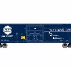 Athearn 71029 HO Scale 50' Superior Plug Door Boxcar Norfolk & Western N&W 295630