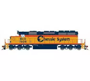 Athearn 72085 HO Scale RTR EMD SD40-2 Chessie System B&O 7608 1 Athearn 72085 HO Scale RTR EMD SD40-2 Chessie System B&O 7608