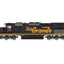 Athearn 72174 HO Scale RTR EMD SD40T-2 Ex-D&RGW Wheeling & Lake Erie WE 5391 DCC Sound