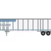 Athearn 72829 HO Scale 53' Wabash Duraplate Trailer Dirksen 57025