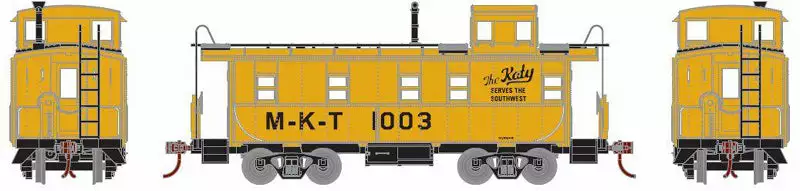 Athearn 74023 HO Scale Cupola Caboose M-K-T 1024 - NOS 2 Athearn 74023 HO Scale Cupola Caboose M-K-T 1024 - NOS - Image 2