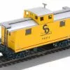 Athearn 74349 HO Scale 2 Window Caboose Chesapeake & Ohio C&O 90012 - NOS
