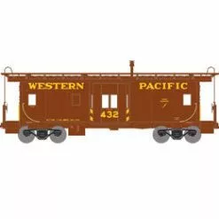 Athearn 74794 HO Scale Bay Window Caboose Western Pacific WP 432 - NOS