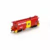 Athearn 74850 HO Scale Bay Window Caboose Southern X3201 - NOS