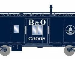 Athearn 75001 HO Scale Bay Window Caboose Baltimore & Ohio B&O C3025 - NOS