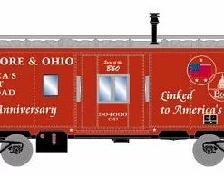 Athearn 75012 HO Scale Bay Window Caboose B&O 175th Anniversary / CSX 90400 - NOS