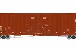 Athearn 75077 HO Scale 60' Gunderson Double Door Hi-Cube Boxcar BNSF #3