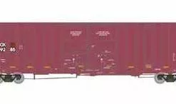 Athearn 75124 HO Scale 60' Gunderson Double Door Hi-Cube Boxcar Patched TBOX 889285