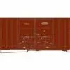 Athearn 75130 HO Scale 60' Gunderson Double Door Hi-Cube Boxcar BNSF 761217