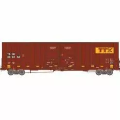 Athearn 75299 HO Scale 60' Gunderson Double Door Hi-Cube Boxcar Patched TBOX 889363