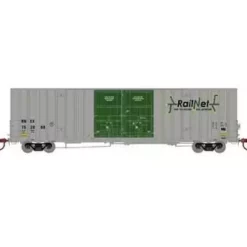 Athearn 75300 HO Scale 60' Gunderson Double Door Hi-Cube Boxcar Railnet RNEX 752008