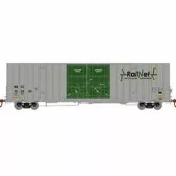 Athearn 75301 HO Scale 60' Gunderson Double Door Hi-Cube Boxcar Railnet RNEX 752033