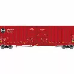 Athearn 75315 HO Scale 60' Gunderson Double Door Hi-Cube Boxcar Canadian Pacific CP 218212