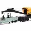 Athearn 75420 HO Scale 200 Ton Crane And Tender American Hoist MOW 855