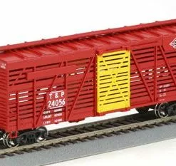 Athearn 75956 HO Scale 40' Stock Car Texas &Pacific T&P 20493 - NOS