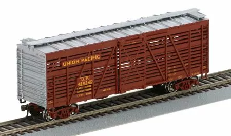 Athearn 75959 HO Scale 40' Stock Car Union Pacific "Brown" UP 46849D - NOS 1 Athearn 75959 HO Scale 40' Stock Car Union Pacific "Brown" UP 46849D - NOS