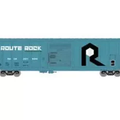 Athearn 76217 HO Scale 50' PS 5344 Boxcar "Route Rock" ROCK 301859
