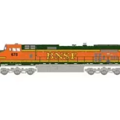 Athearn 78062 HO Scale GE C44-9W Diesel Loco BNSF "Heritage II" 675