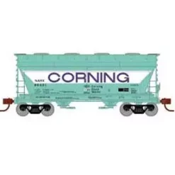 Athearn 81065 HO Scale ACF 2970 2 Bay Covered Hopper Corning NAHX 90401