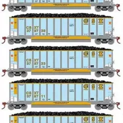 Athearn 81601 HO Scale BethGon Coalporter CSX 5 Pack #1