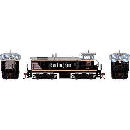 Athearn 86745 HO Scale EMD SW1000 CB&Q 9317 2 Athearn 86745 HO Scale EMD SW1000 CB&Q 9317 - Image 2