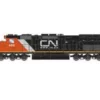 Athearn 86976 HO Scale EMD SD45T-2 Canadian National CN 406 DCC & Sound