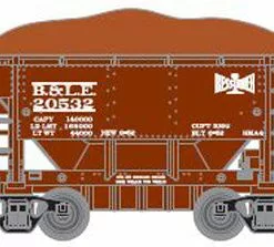 Athearn 87014 HO Scale 24' Ore Car 6 Pack Bessemer & Lake B&LE #3 - NOS