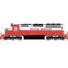 Athearn 87330 HO Scale RTR EMD SD40 Western Maryland WM 7447 DCC Sound