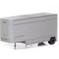 Athearn 90202 HO Scale 28' Drop Sill Parcel Trailer UPS No Shield 284499
