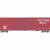 Athearn 90579 HO Scale FMC 60' Double Door Hi-Cube Boxcar Primed For Grime Cotton Belt SSW 62639