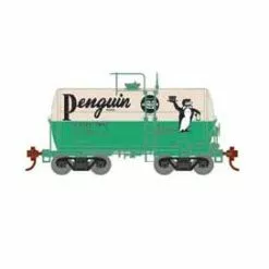 Athearn 97174 HO Scale NACC 8,000 Gallon Beer Can Tank Car Penguin Ginger Ale NADX 7102