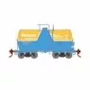 Athearn 97181 HO Scale NACC 8,000 Gallon Beer Can Tank Car Vulcan Chemical VMCX 1206
